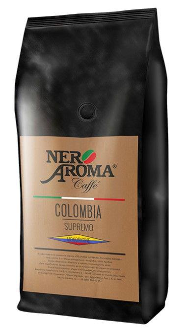 Кава в зернах Nero Aroma Colombia Supremo 1 кг (8019650002816)