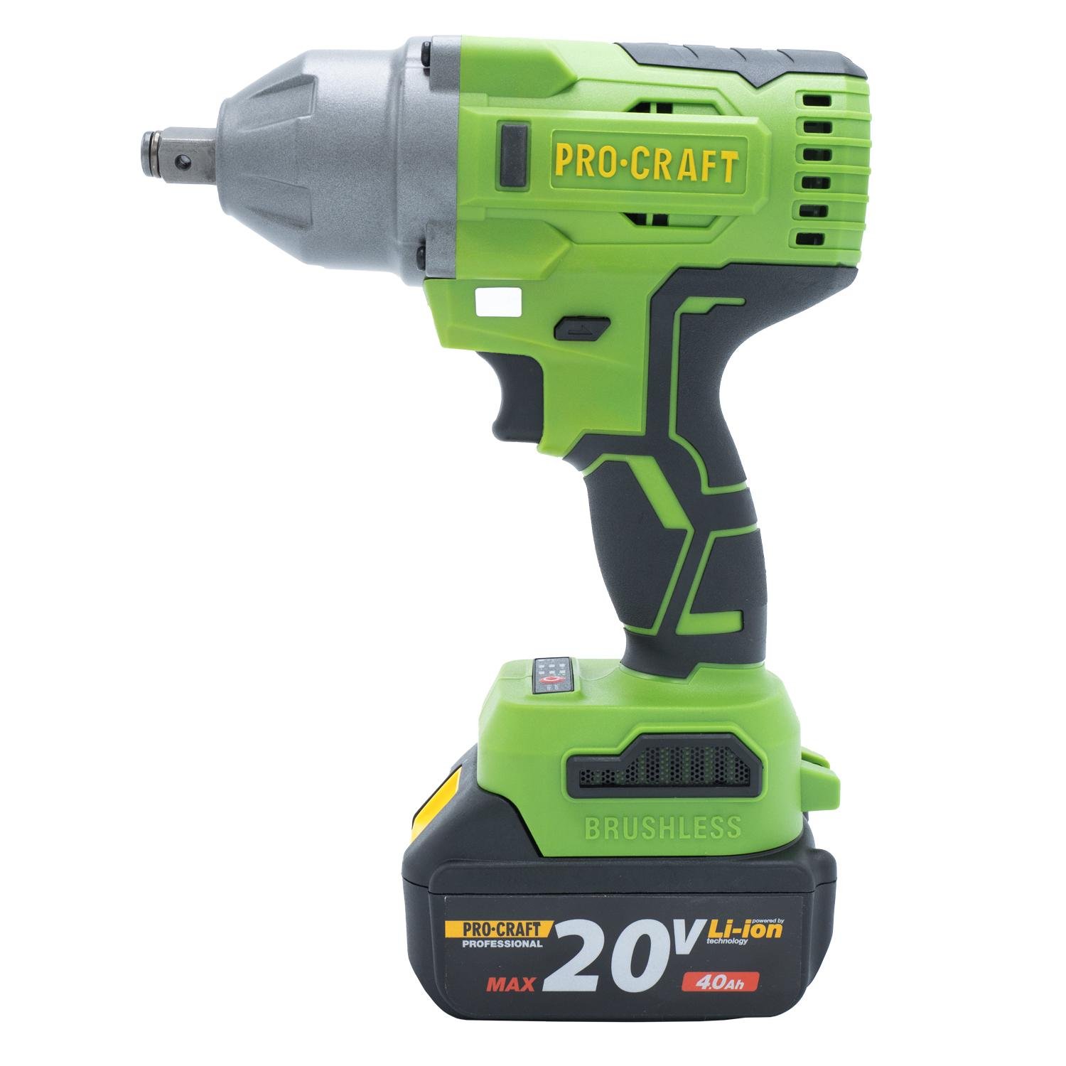 Гайковерт ProCraft PWA42 аккумуляторный с АКБ и зарядным устройством (00000006939)