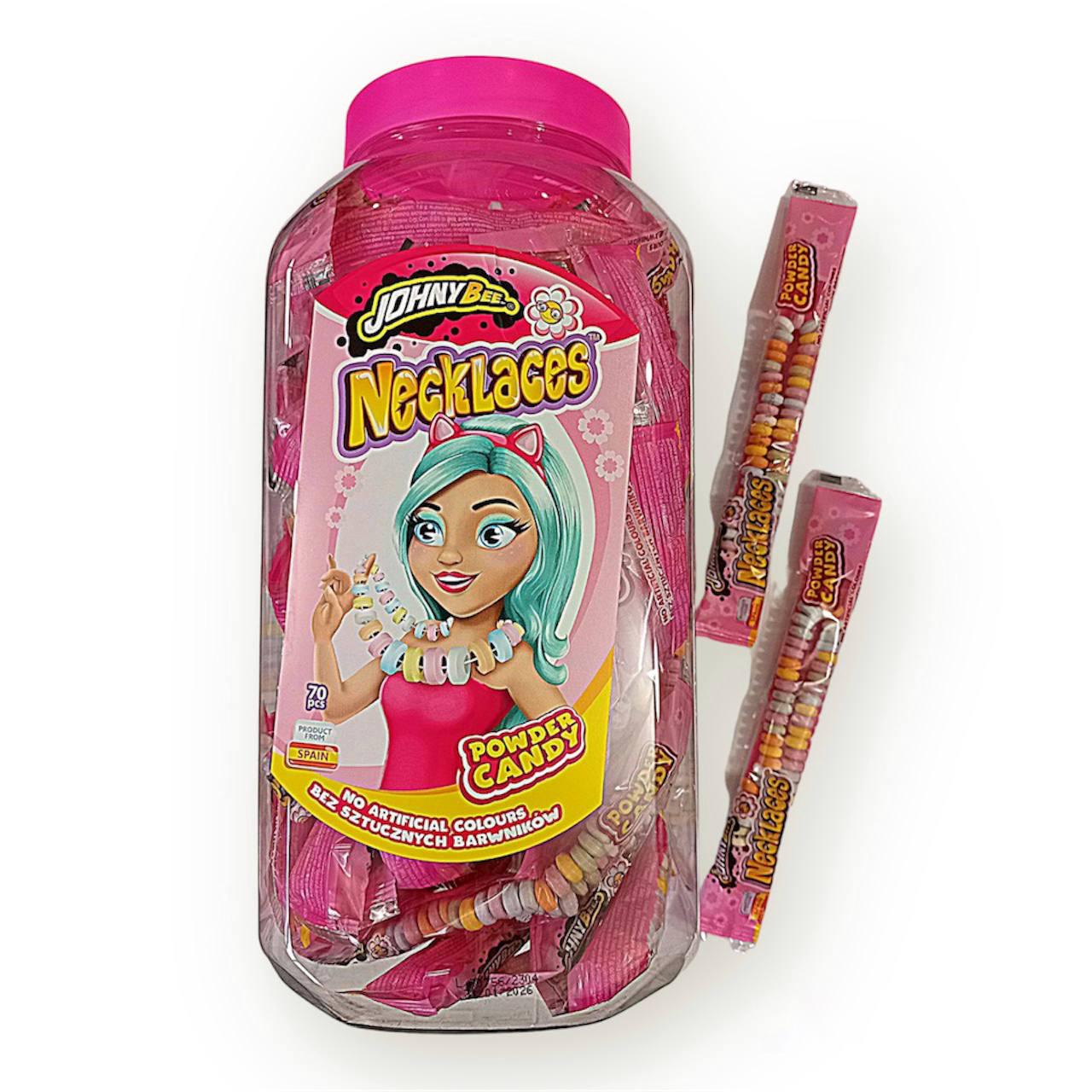 Драже прессованное Johny Bee necklaces Ожерелье 70 шт. 14 г (00000004051)