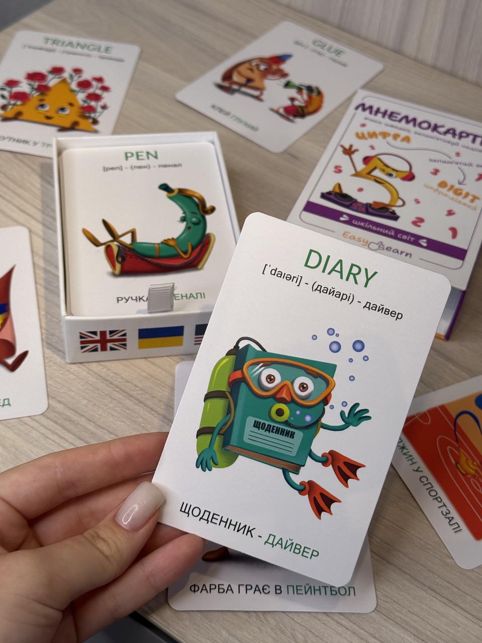 Мнемокарты EasyLearn Выпуск 5 Глаголы (EL-V1) - фото 5 Мнемокарты EasyLearn Выпуск 5 Глаголы (EL-V1) - фото 5