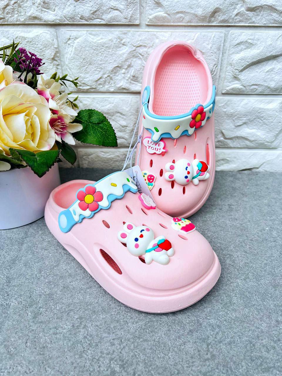 Сабо для девочки 1727R р. 33/34 19,5 см