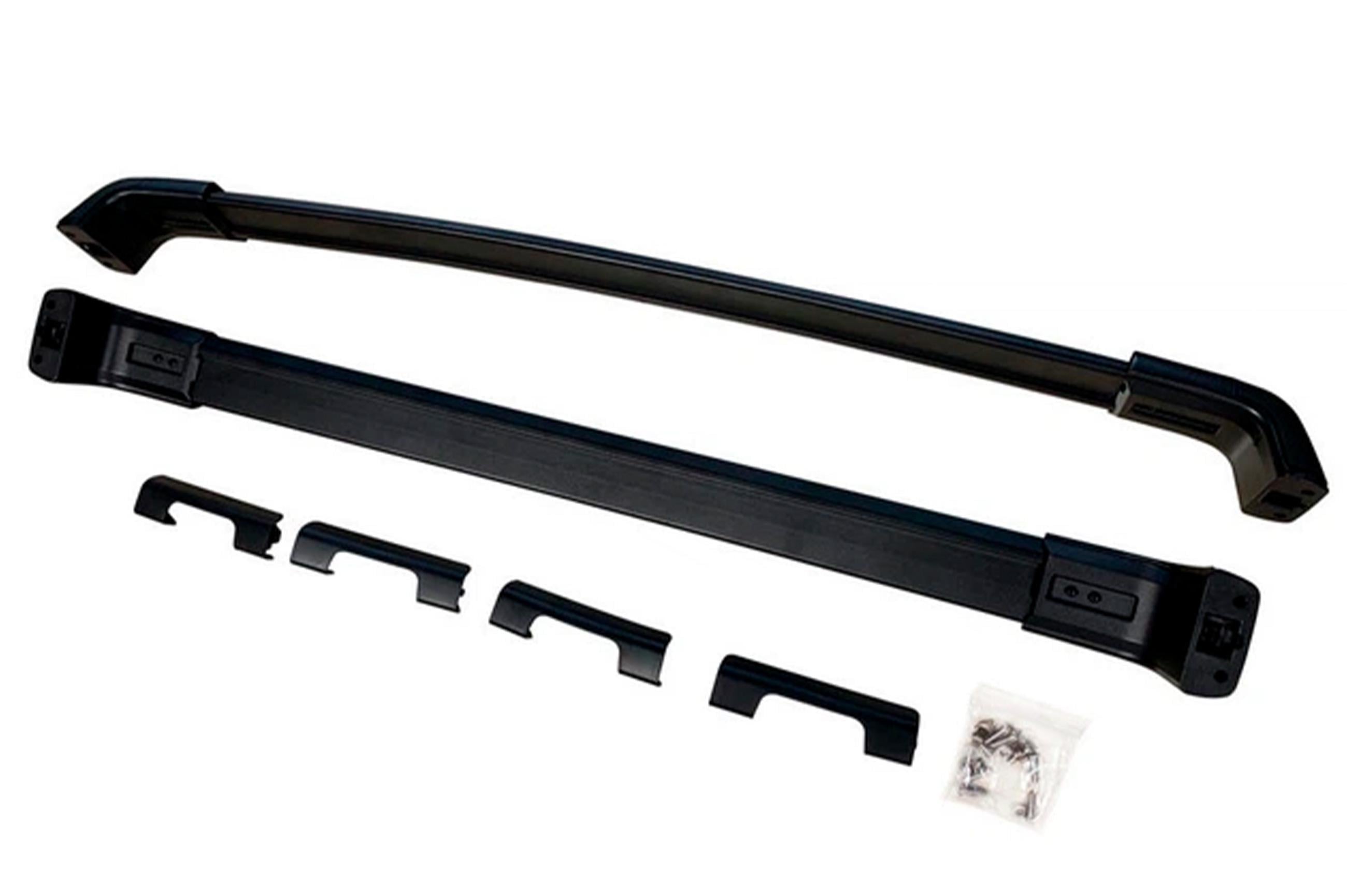 Поперечени на гладкий дах OEM Cixtai для Ford F-150 2014-2021 рр. алюміній 2 шт. Чорний Поперечени на гладкий дах OEM Cixtai для Ford F-150 2014-2021 рр. алюміній 2 шт. Чорний