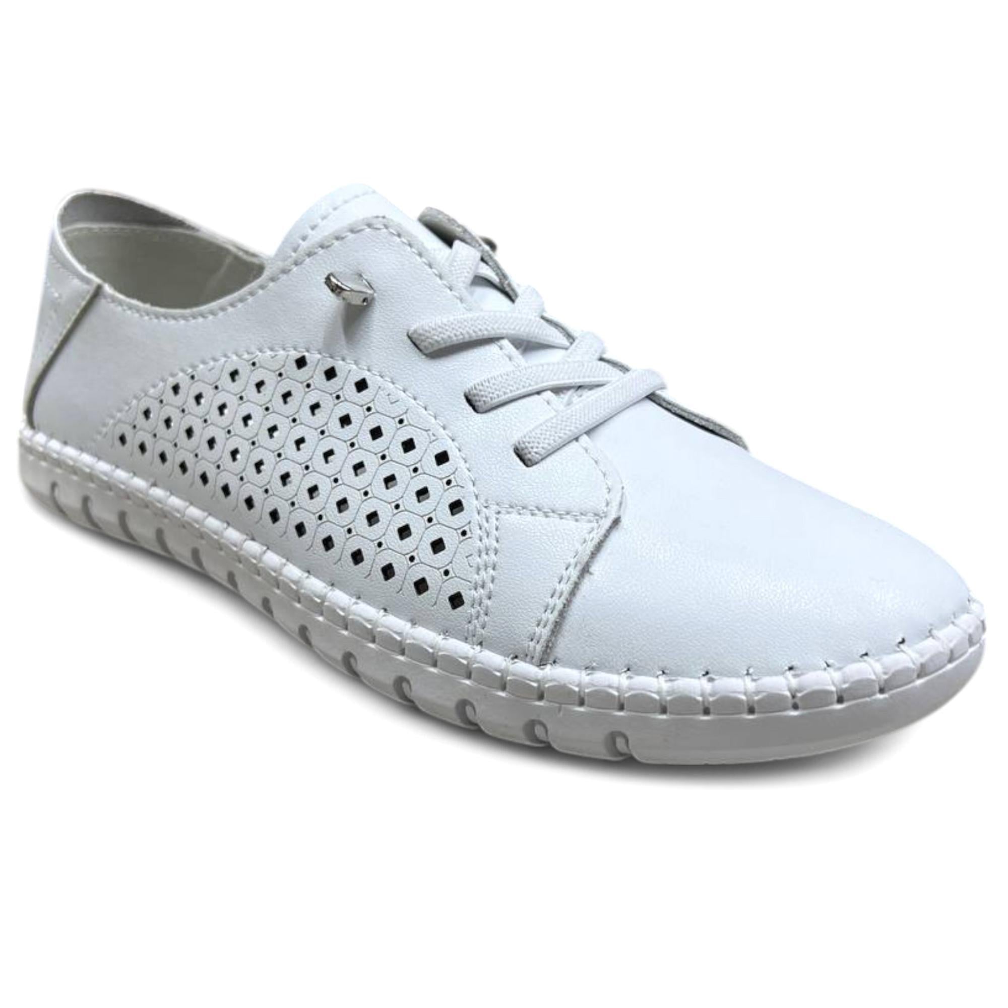 Кеды женские весенние Wollen р. 41 Белый (089405-41)