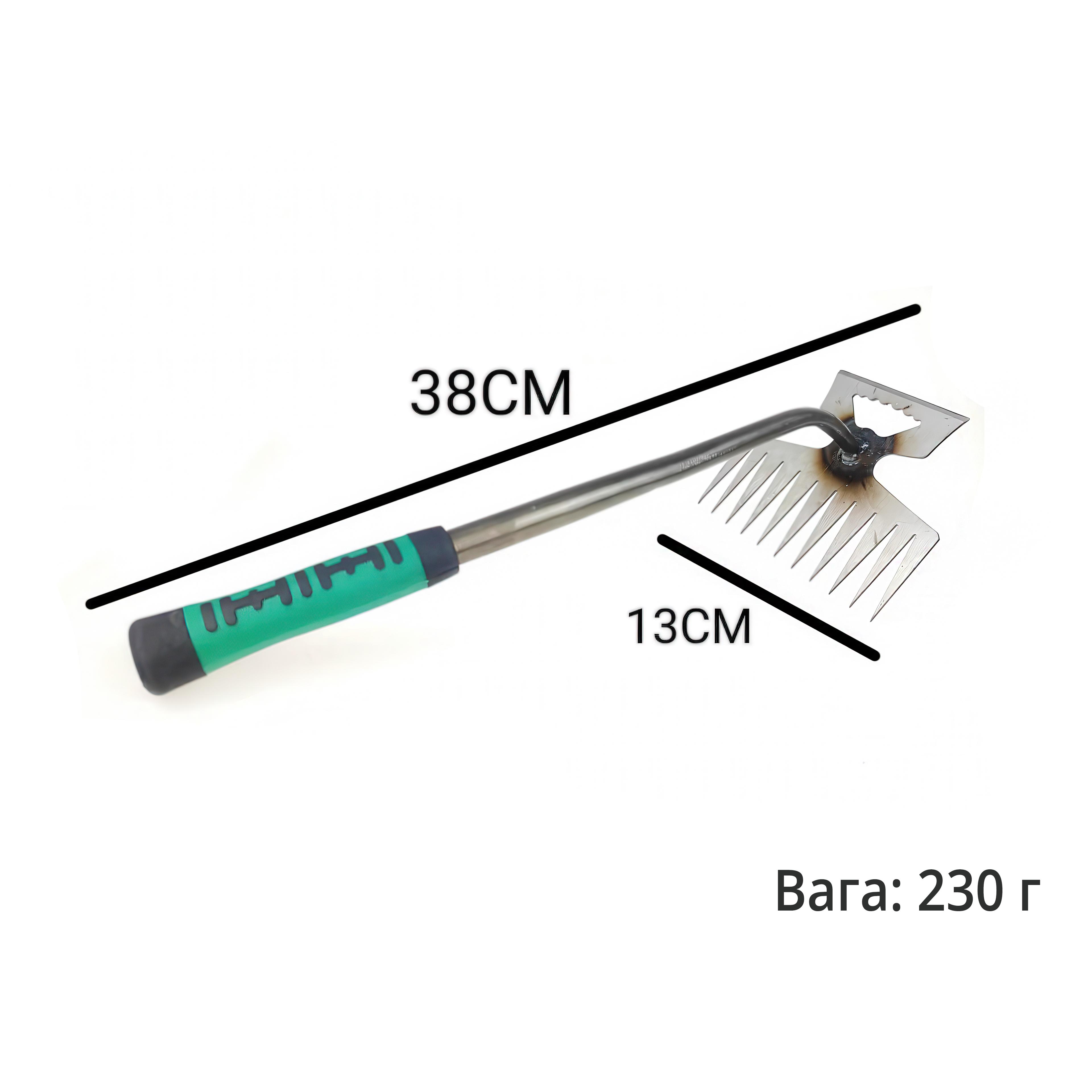 Садовий багатофункціональний інструмент для видалення бур'янів з 11 зубами (ISTRMP-38-0710) - фото 11 Садовий багатофункціональний інструмент для видалення бур'янів з 11 зубами (ISTRMP-38-0710) - фото 11