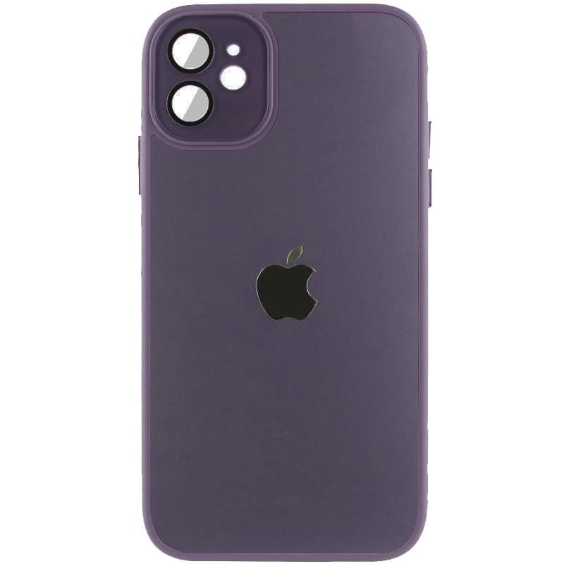 Противоударный Чехол TPU+Glass Sapphire Midnight для Apple iPhone 11 (6.1") Фиолетовый / Deep Purple