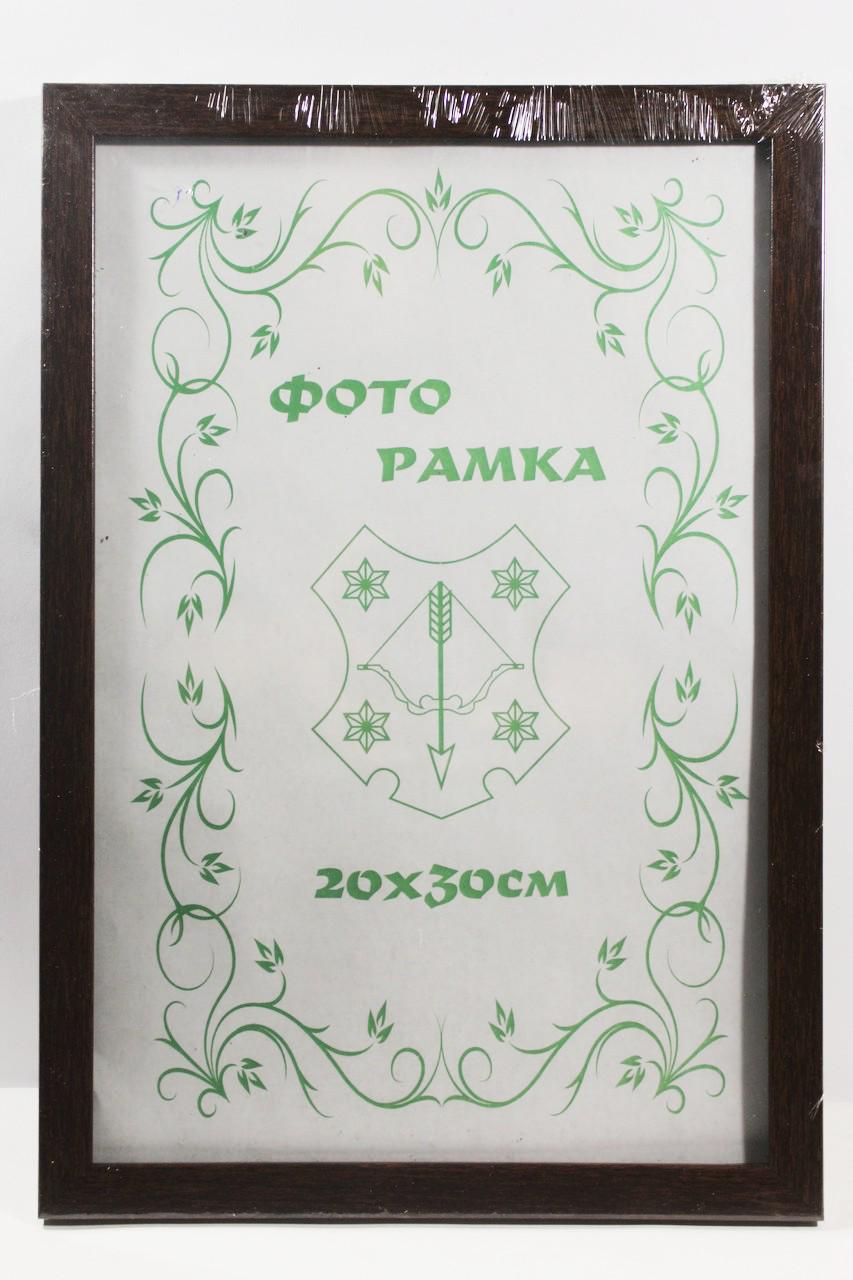 Фоторамка Алан 1611 оргскло 21х30 см Коричневий (18913180)
