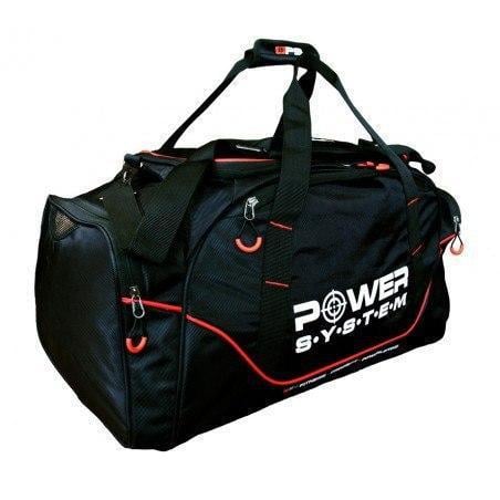 Сумка спортивная Power System PS-7010 Gym Bag Magna Black/Red