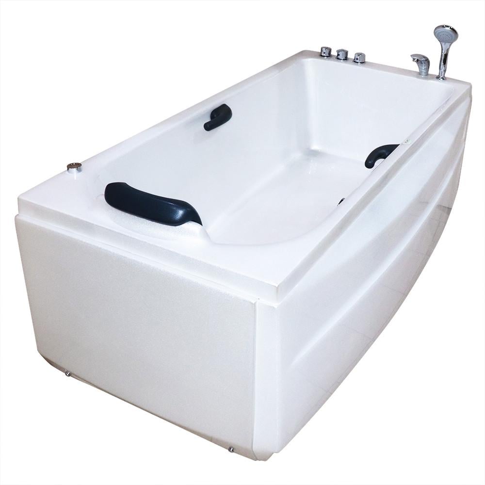 Ванна акриловая KO&PO SPA R/L пристенная гидромассажная 173х87х62 см (C10054)