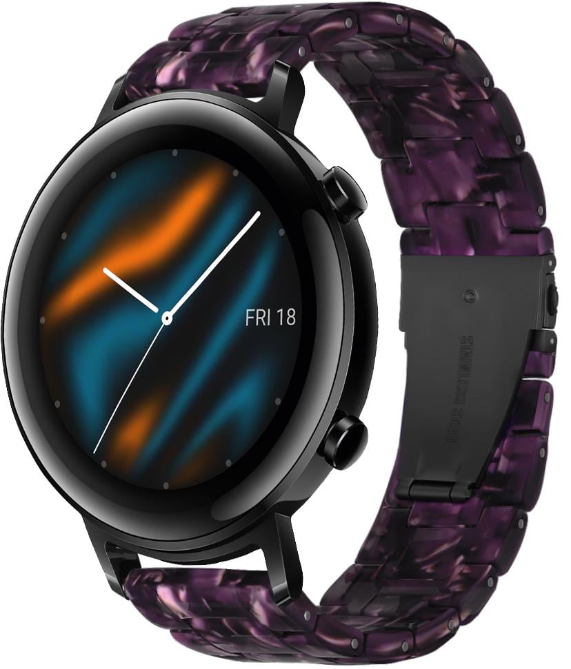 Ремешок из Cмолы Resin для Huawei Watch GT 2 42 мм Violet (28798-2F)