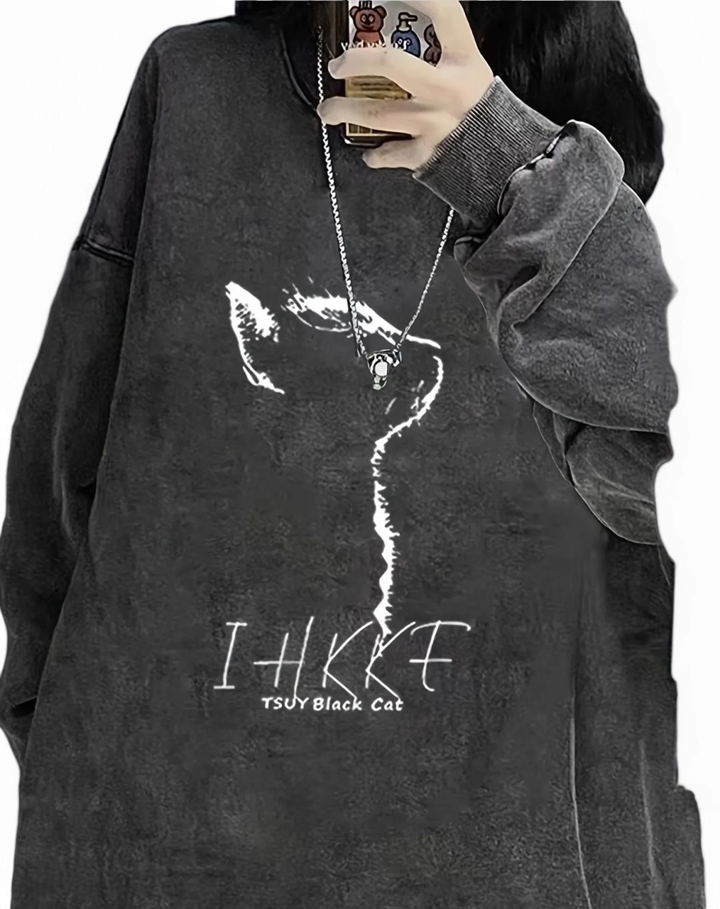 Худые женское Кошки Варенка 2XL Черный (2525760631)