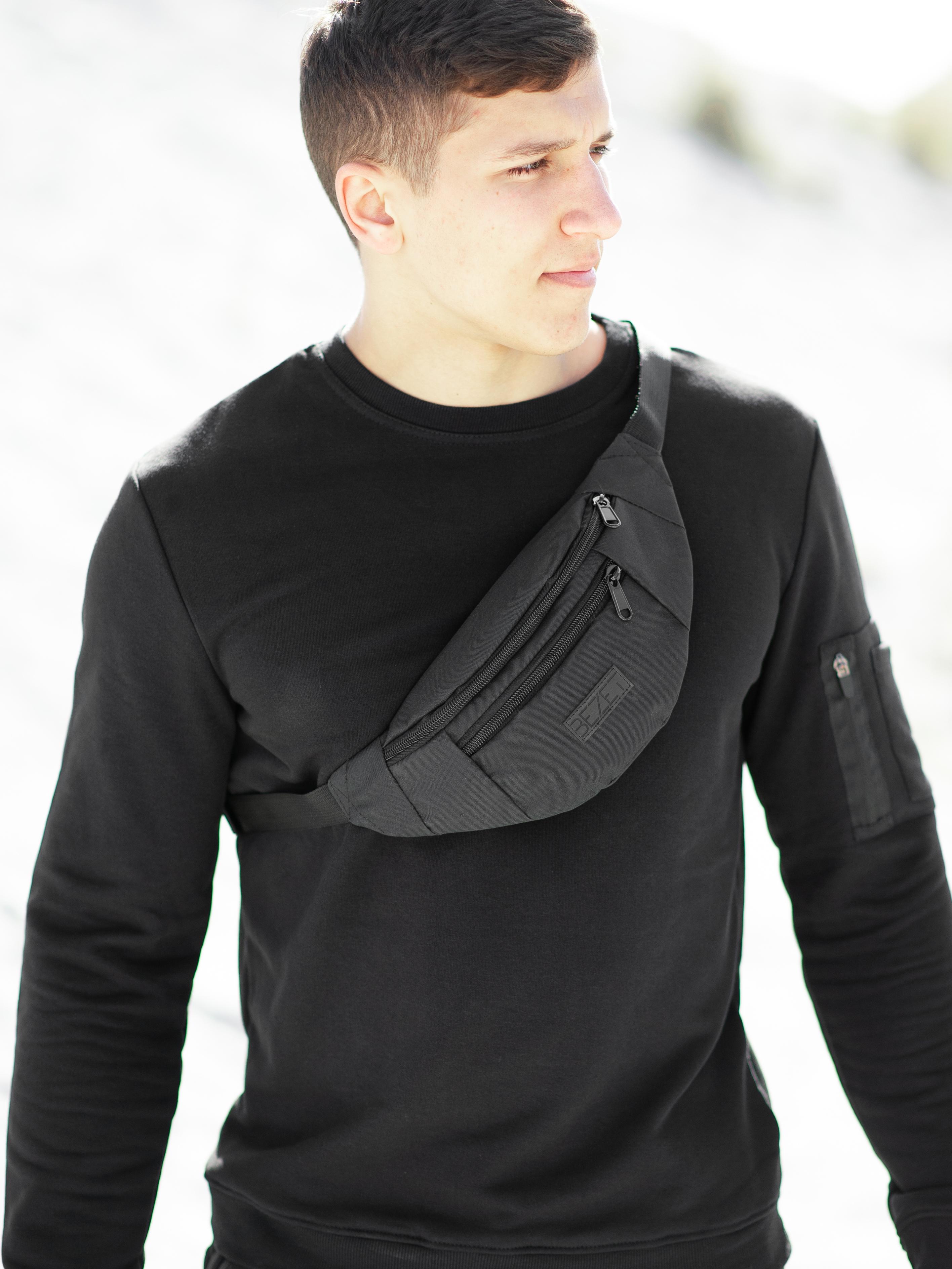 Сумка поясна Bezet Basic Black
