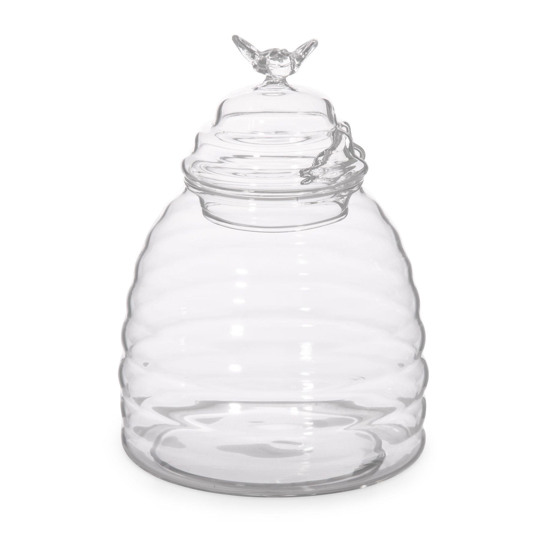 Банка для меду з ложкою Homla MELLA 460 мл Прозорий (163791) - фото 3 Банка для меду з ложкою Homla MELLA 460 мл Прозорий (163791) - фото 3