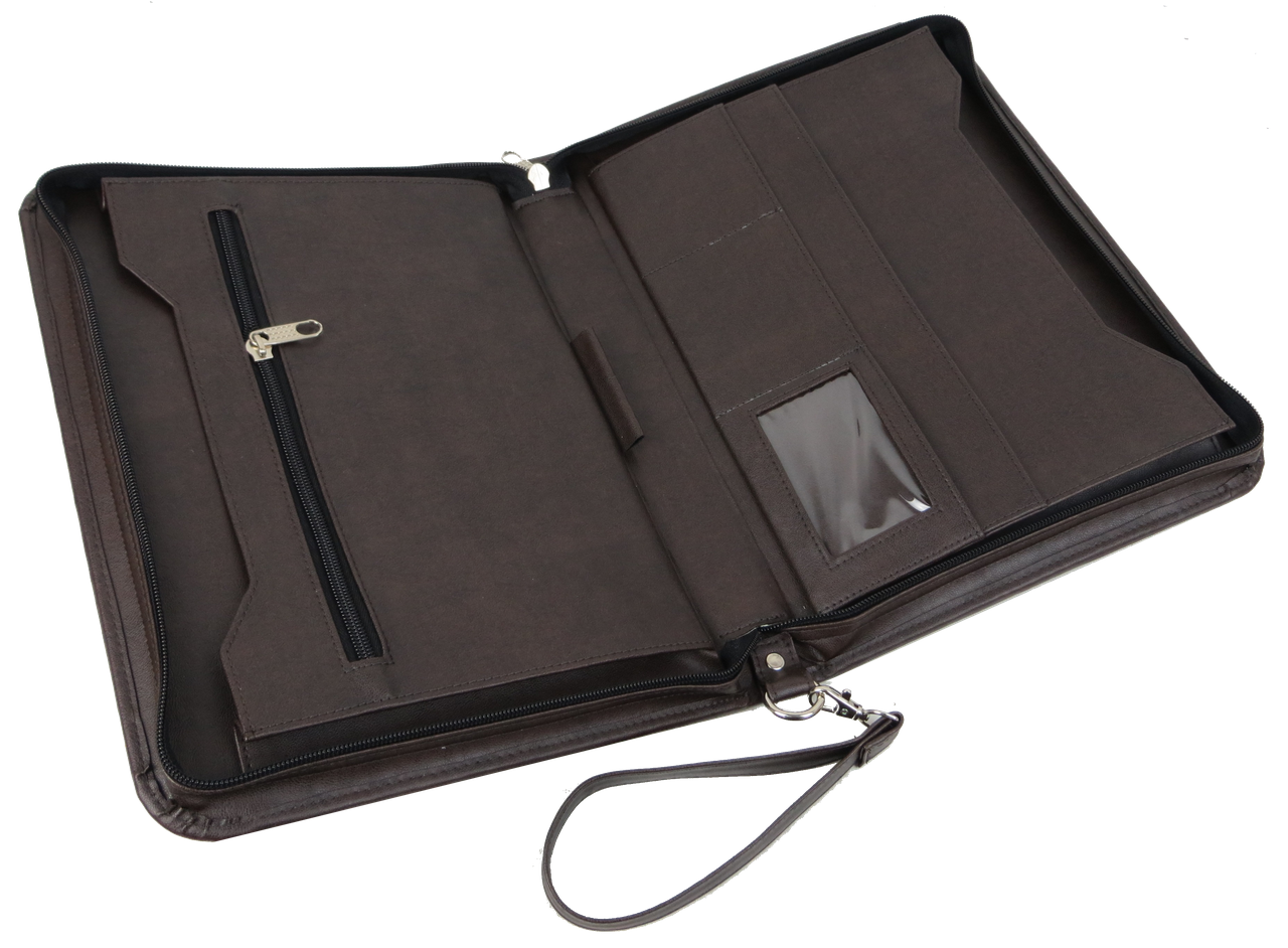Папка из экокожи Exclusive деловая Темно-коричневый