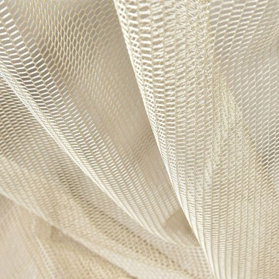 Тюль сетка IDEIA Соты V-304 3,0 м однотонный Бежевый (2200004122656)