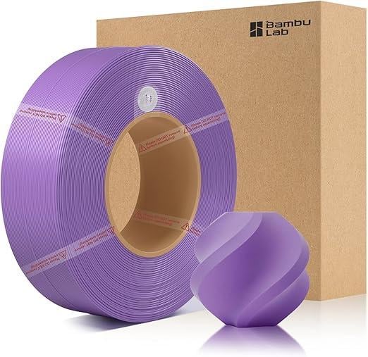 Пластик Bambu Lab PLA с RFID меткой без катушки Matte Lilac Purple (11700)