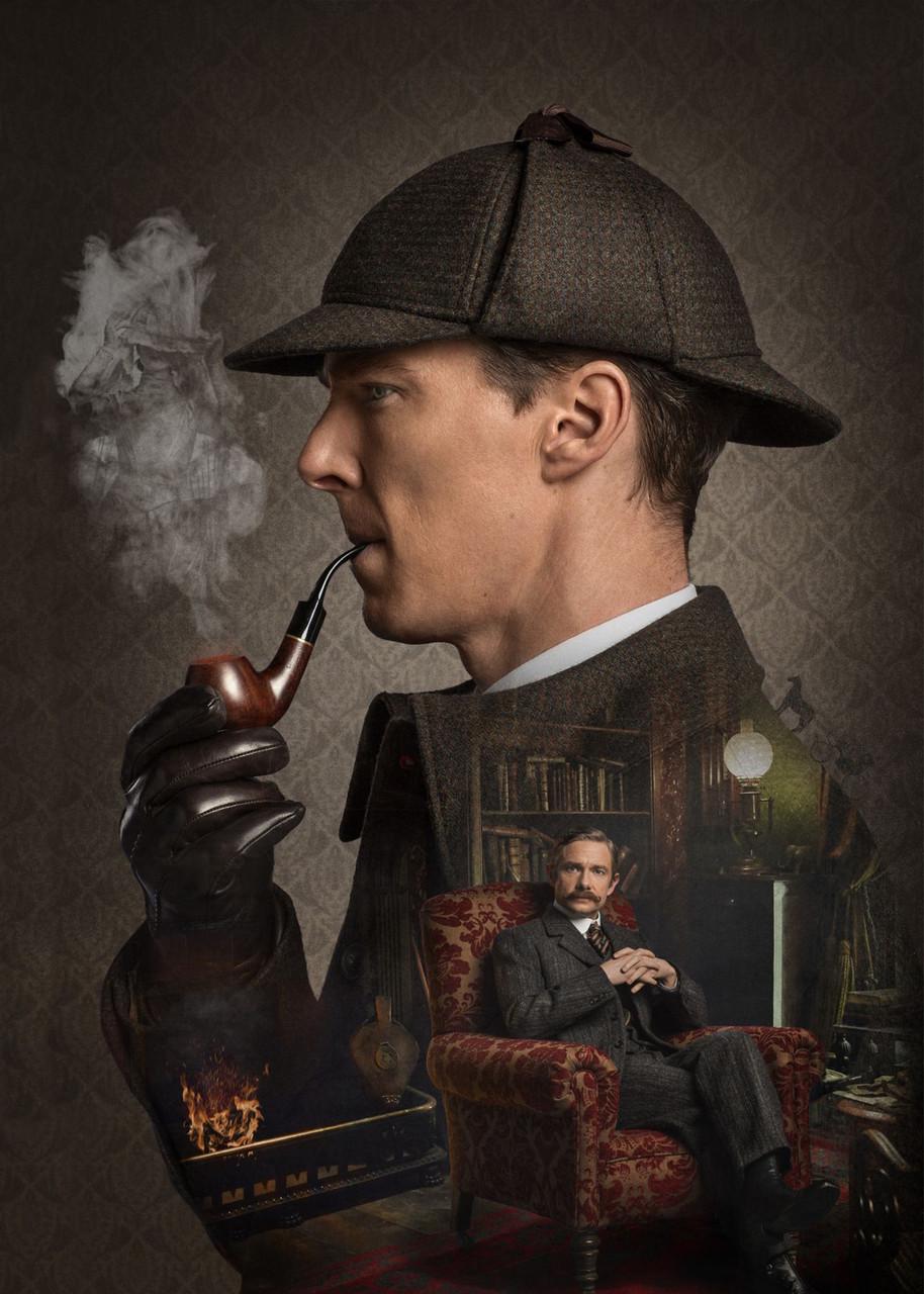 Картина GeekLand Sherlock постер (SL 09.005)