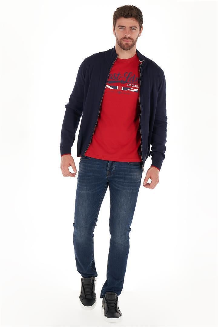 Кардиган мужской Lee cooper 10495530 M Синий - фото 5