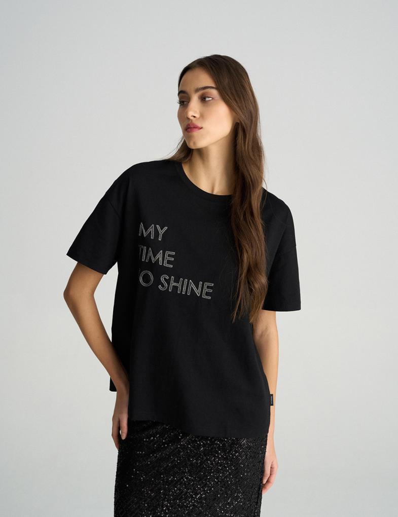 Футболка жіноча Diverse Nattu S Чорний (5905384073228) Футболка жіноча Diverse Nattu S Чорний (5905384073228)