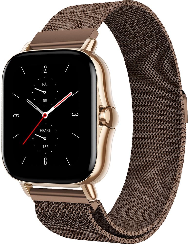 Ремешок Миланская петля Milano Amazfit GTS 2e Brown (19882)