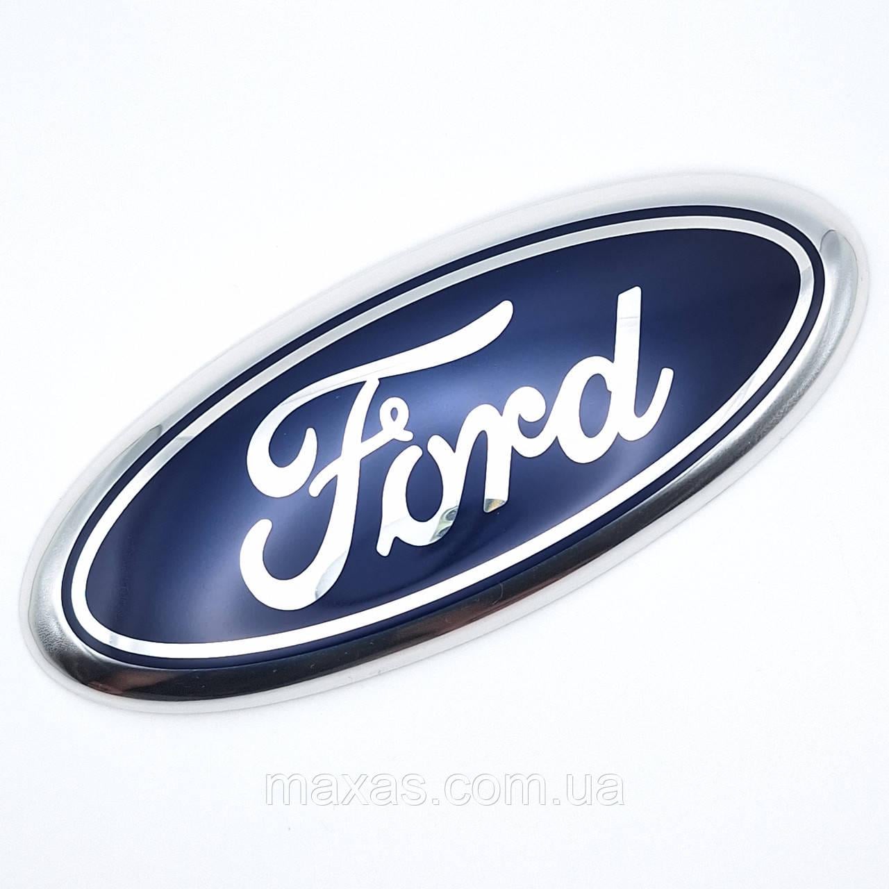 Эмблема Ford 144х58 мм Хром/Синий 2N11-N425A52-AA (1947799463)
