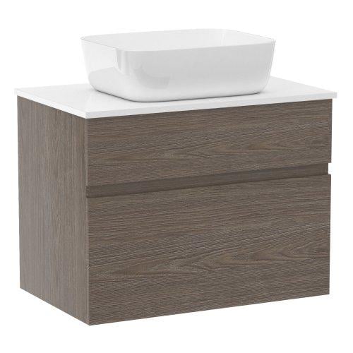 Тумба под умывальник подвесная Imprese BLATNA f3278Dr/1 70x60x50 см Коричневый (233634)