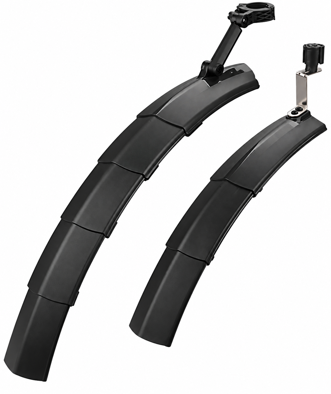 Крылья велосипедные Flanb TL-33 24–26", телескопические, пластиковые, черные Крылья велосипедные Flanb TL-33 24–26", телескопические, пластиковые, черные