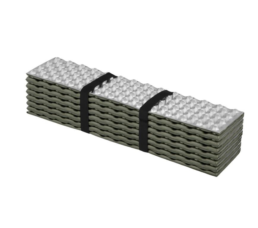 Каремат складной 2E TACFMXT-GN Base XT с теплоотражающим покрытием Зеленый (iz16590) - фото 1