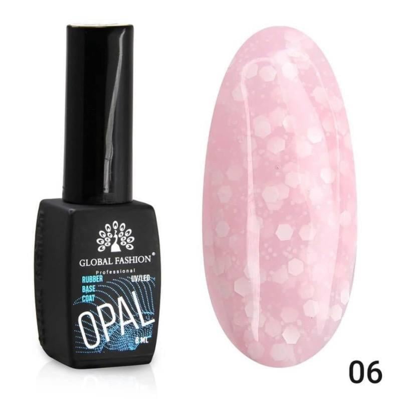 База каучуковая Snow flakes Global Fashion №06 8 мл