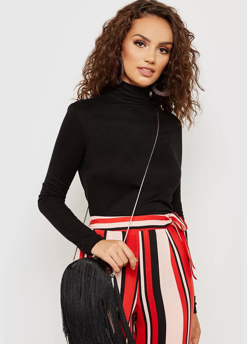 Водолазка Pieces М Черный (1709156401b51)