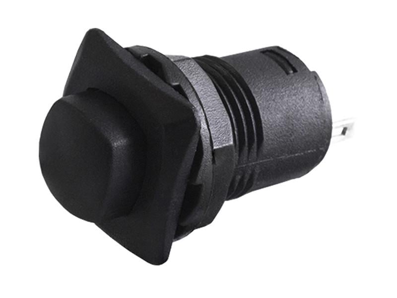 Кнопка квадратная OFF/ON Черный (DS-225)