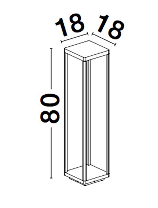 Светильник уличный Nova Luce (9176102) - фото 6 Светильник уличный Nova Luce (9176102) - фото 6