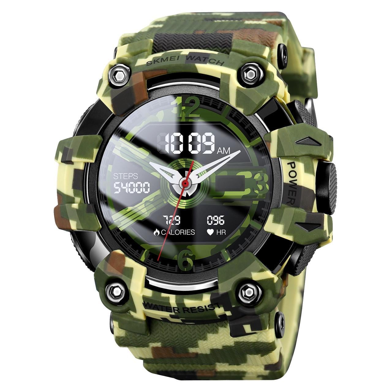 Смарт-часы Skmei S231 силиконовый ремешок Army Camouflage (16696)