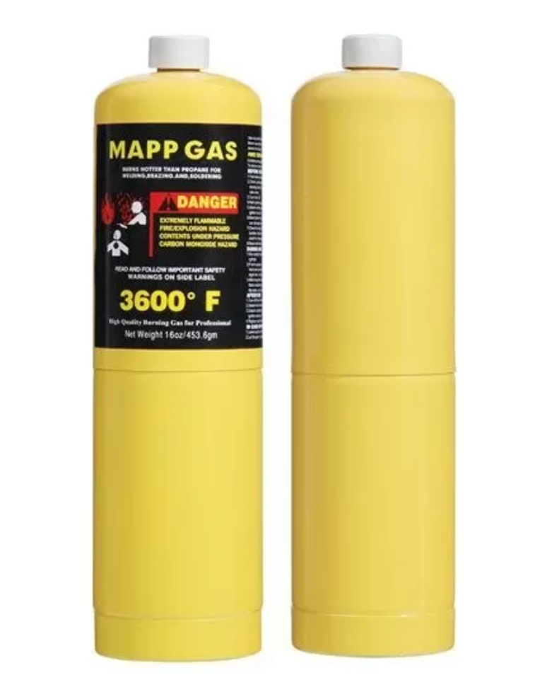 Газ MAPP для пальників та пайки балон 450 г (ІНГПМАПП-газ/gas) - фото 2 Газ MAPP для пальників та пайки балон 450 г (ІНГПМАПП-газ/gas) - фото 2