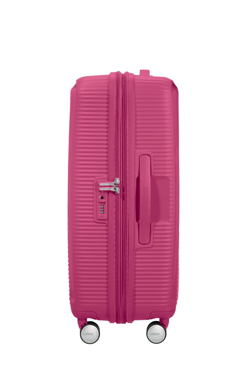 Чемодан с расширением American Tourister Soundbox 67x46,5x29/32 см Фуксия (32G-81002) - фото 7