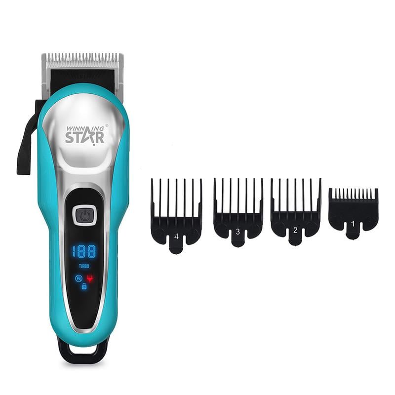 Машинка для стрижки волосся WINNINGSTAR ST-5612 Green Машинка для стрижки волосся WINNINGSTAR ST-5612 Green