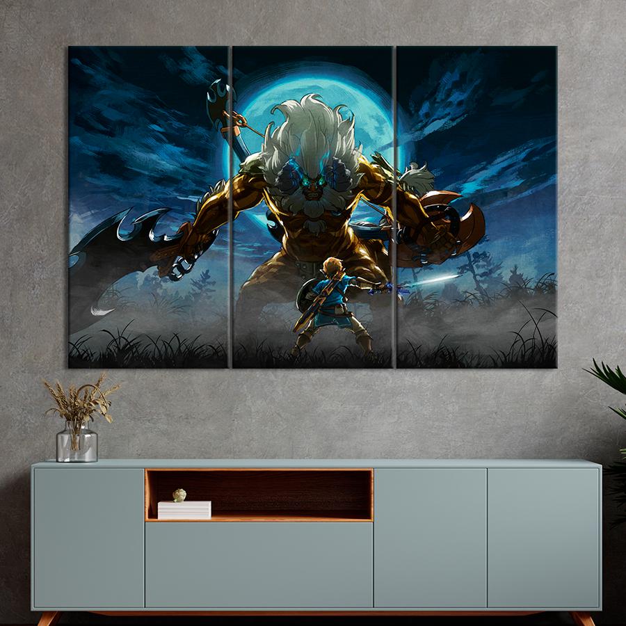 Настенний декор Постер игры The Legend of Zelda 156x100 см (A175-3)