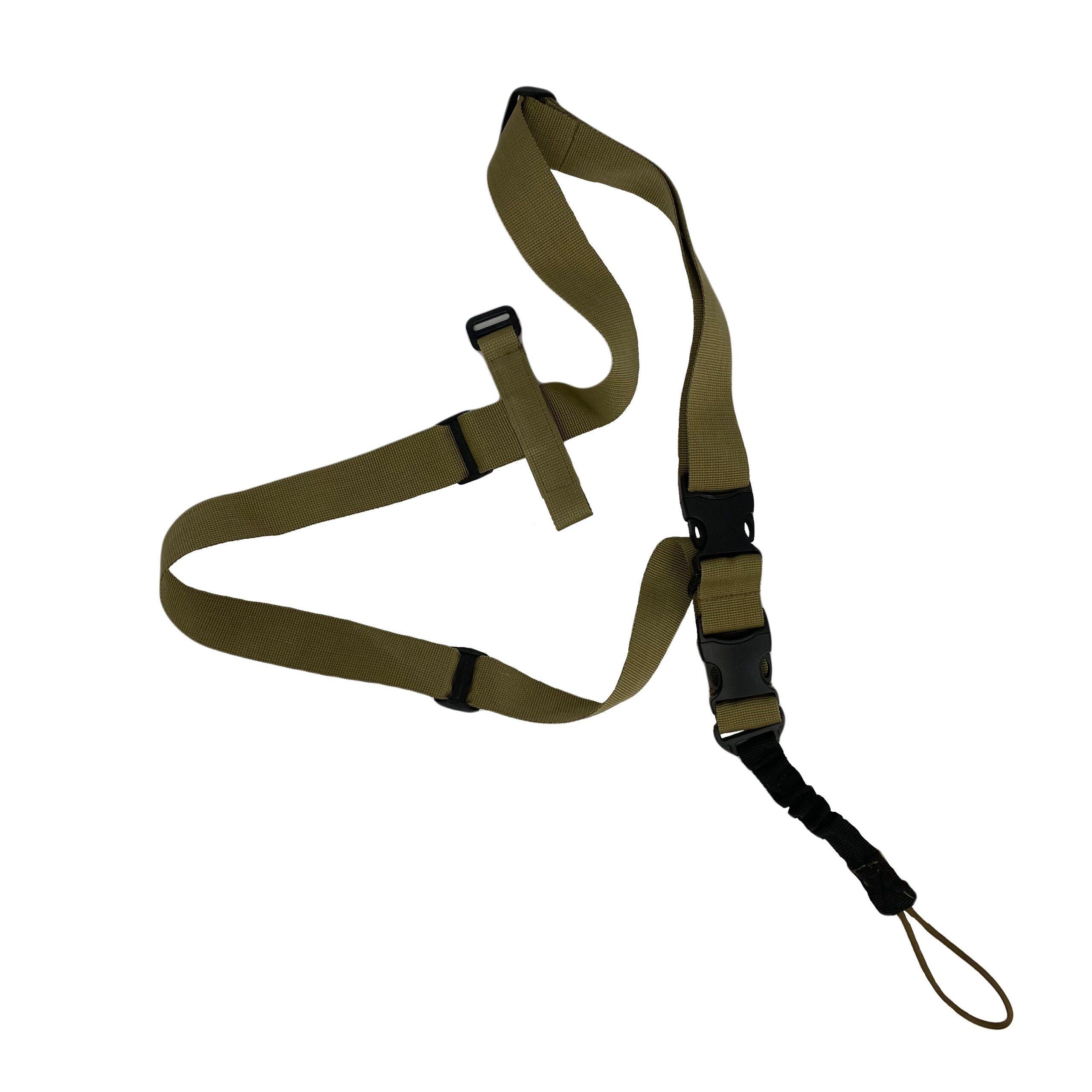 Ремень для АК ТТХ трехточечный тихий полиамидный с быстрым сбросом Койот (НФ-00002651) Ремень для АК ТТХ трехточечный тихий полиамидный с быстрым сбросом Койот (НФ-00002651)