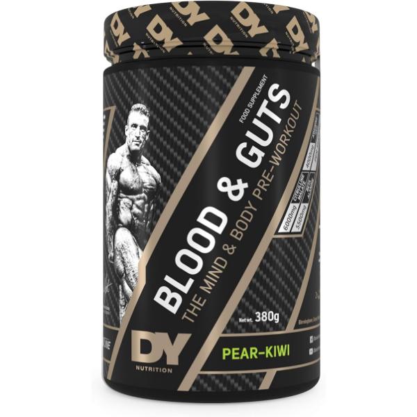 Предтренировочный комплекс DY Nutrition Blood and Guts Pear/Kiwi 380 г/20 порций (22775971)