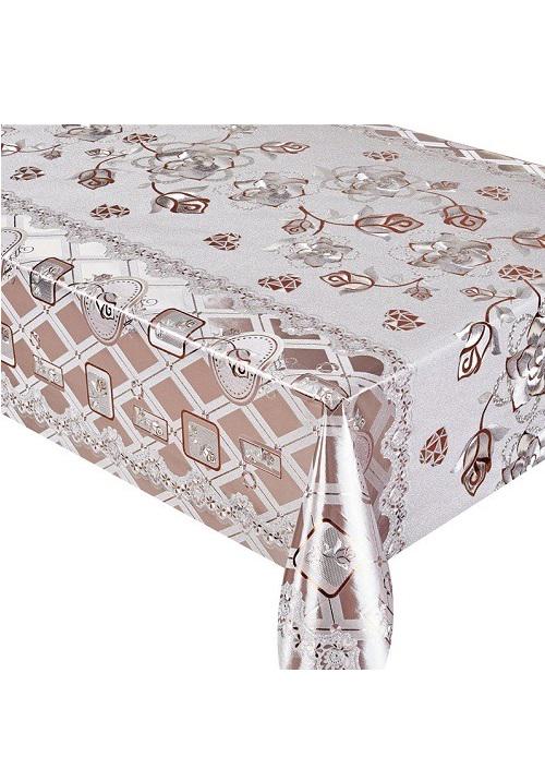 Клейонка на стіл Stenson MA-4723 спінень ПВХ з тисненням на основі 1,37х20 м (2200000304469)