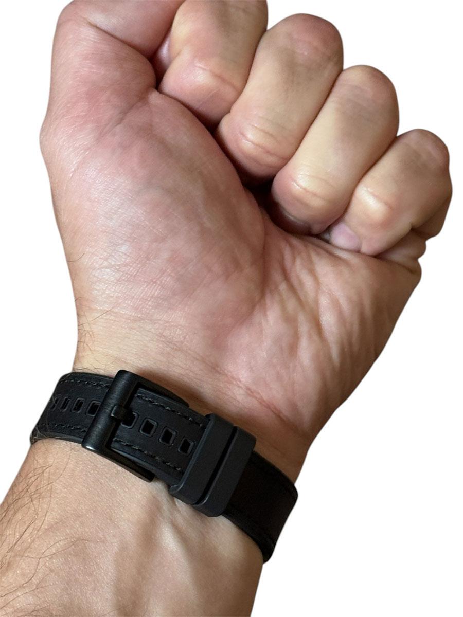 Ремешок Primolux Leather Silicone для смарт-часов Huawei Watch Fit 3/Fit 4/4 Pro Black (2705376017) - фото 7 Ремешок Primolux Leather Silicone для смарт-часов Huawei Watch Fit 3/Fit 4/4 Pro Black (2705376017) - фото 7