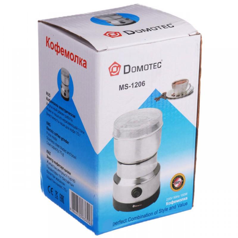 Кавомолка DOMOTEC MS-1206 Сірий (12753) - фото 2 Кавомолка DOMOTEC MS-1206 Сірий (12753) - фото 2