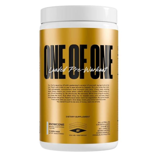 Комплекс для тренировки ONE OF ONE Loaded Pre-Workout 535 г 20 порций Snow Cone (000027326)