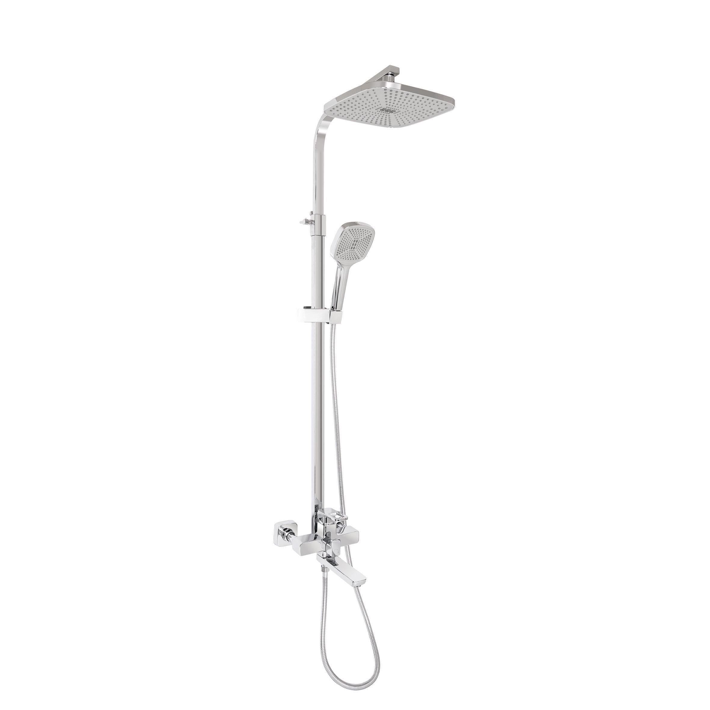 Душевая система Lidz Wawel 1030 k35 LDWAW1030CRM45391 на три потребителя с изливом Chrome (SD00051515)