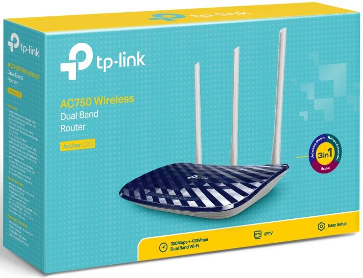 Роутер TP-Link Archer C20 (ARCHER C20 V5) - фото 3