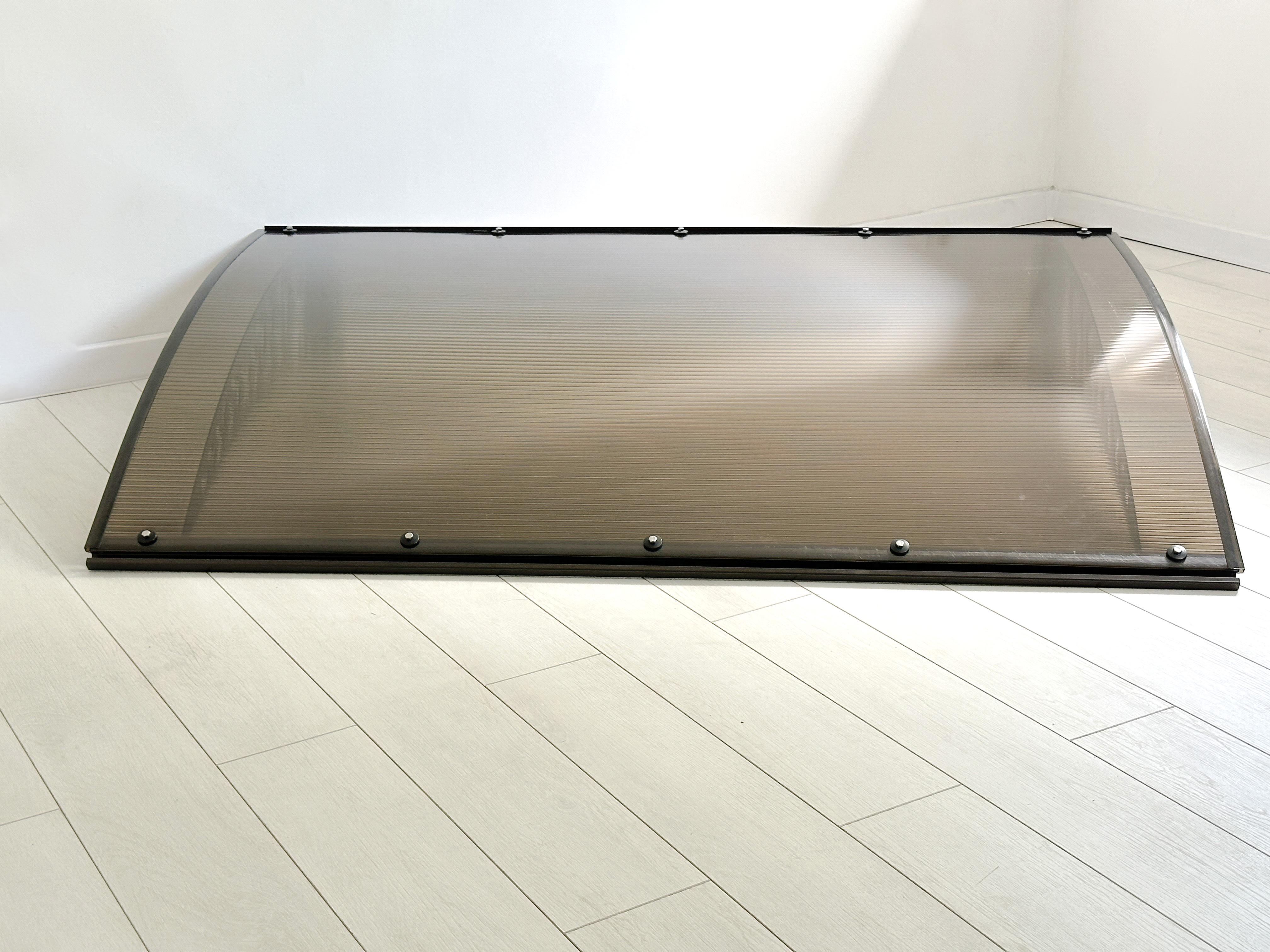 Навес-козырек Бабочки сотовый поликарбонат 6 мм 150х80 см (370225L) - фото 4