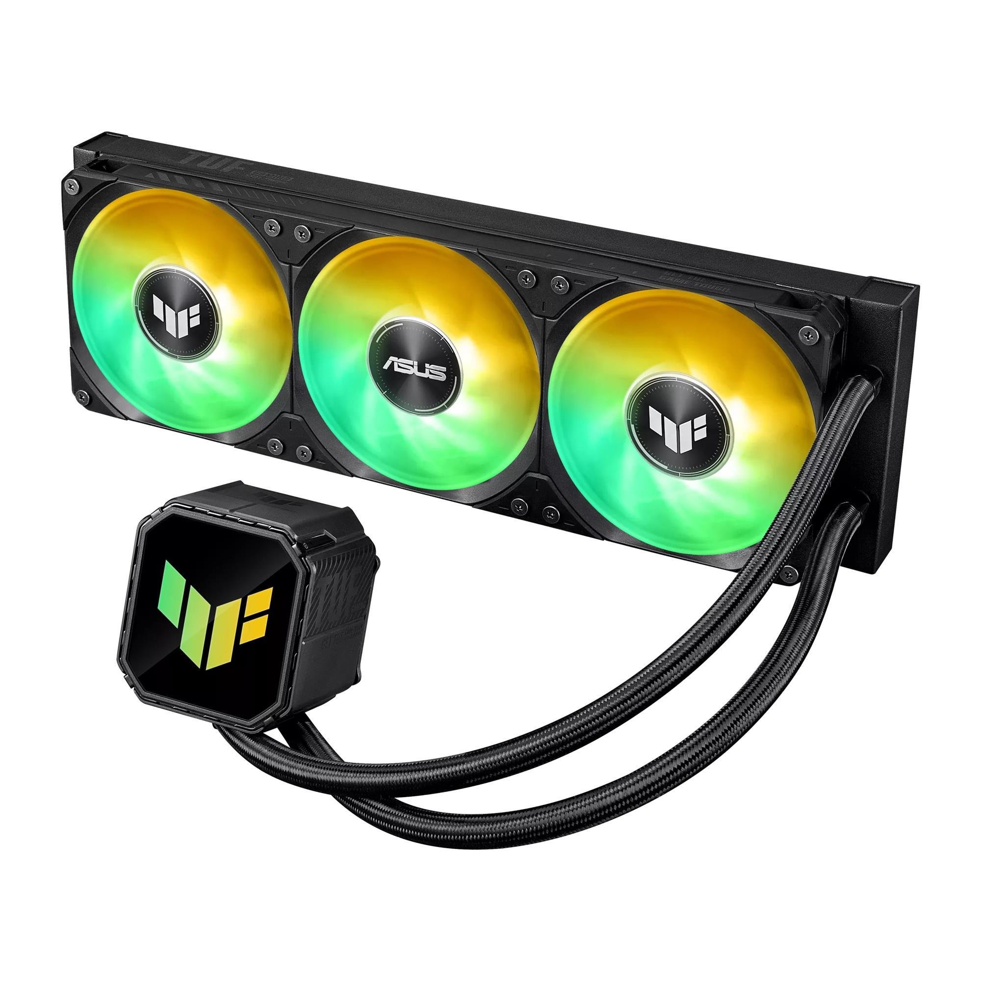 Система водяного охлаждения Asus TUF Gaming LC III 360 ARGB с вентиляторами 120 мм Black (90RC0191-B0EAY0)