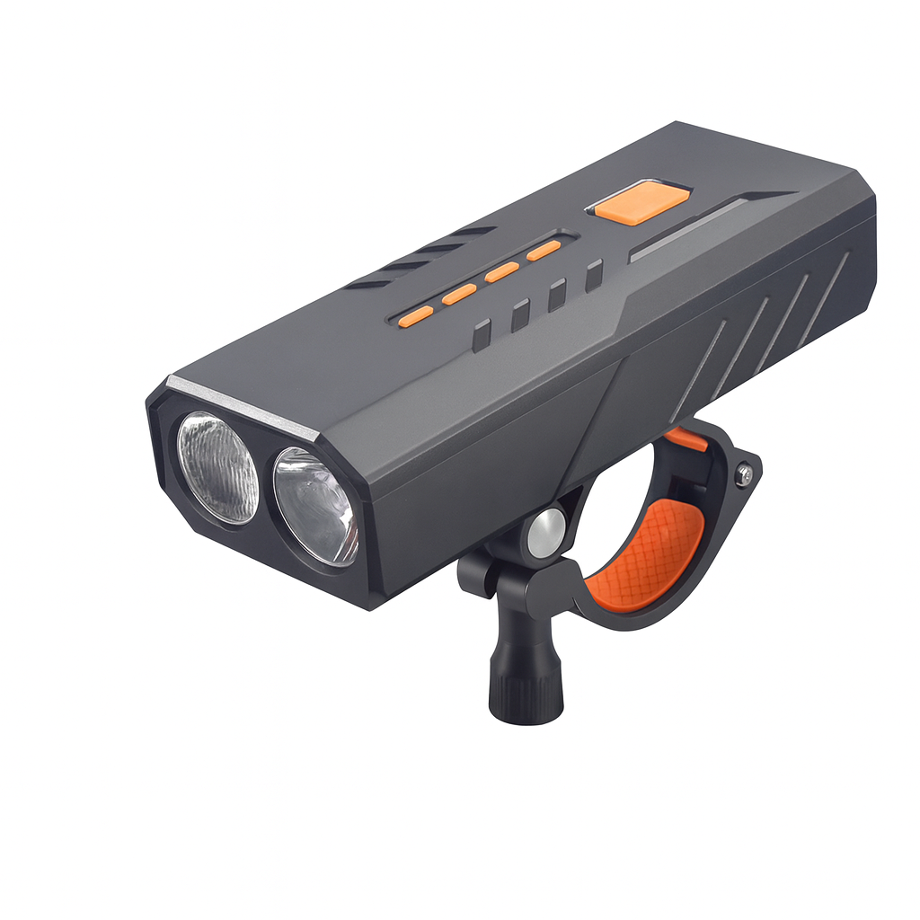 Велофара BC25S 300Lm Li-Ion аккумулятор с зарядкой Type-C и индикацией заряда Черный (28869263)