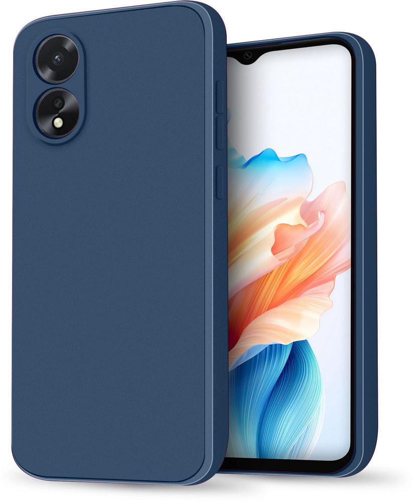 Силиконовый чехол HardCorner OPPO A38 (с микрофиброй) Blue (34422-28) Силиконовый чехол HardCorner OPPO A38 (с микрофиброй) Blue (34422-28)