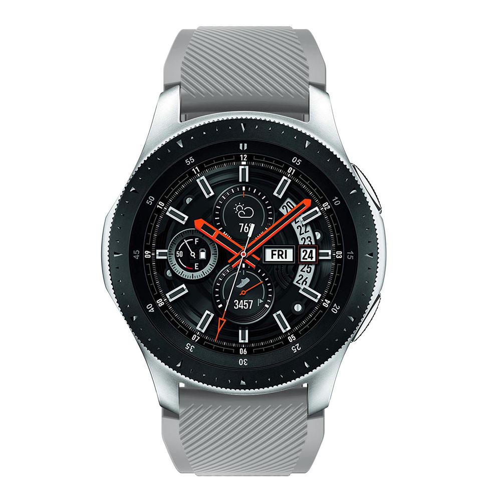 Силиконовый ремешок Watchbands для Samsung Galaxy Watch 46 мм Серый (WB011GRAY46) - фото 3 Силиконовый ремешок Watchbands для Samsung Galaxy Watch 46 мм Серый (WB011GRAY46) - фото 3