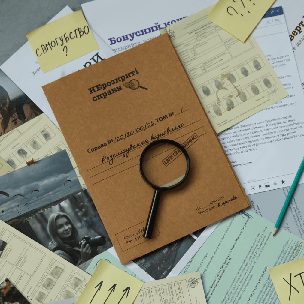 Настільна гра Нерозкриті справи 2 (memog20)